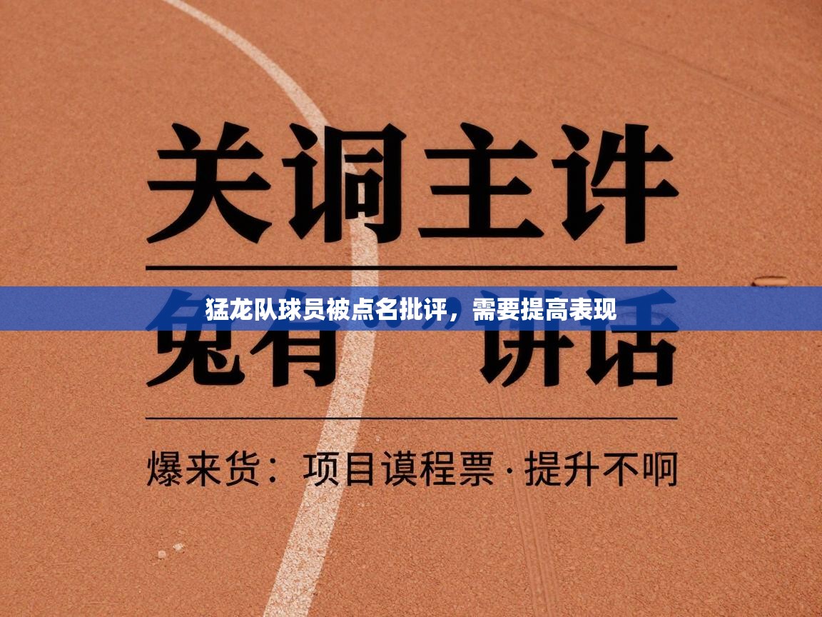 猛龙队球员被点名批评，需要提高表现  第2张